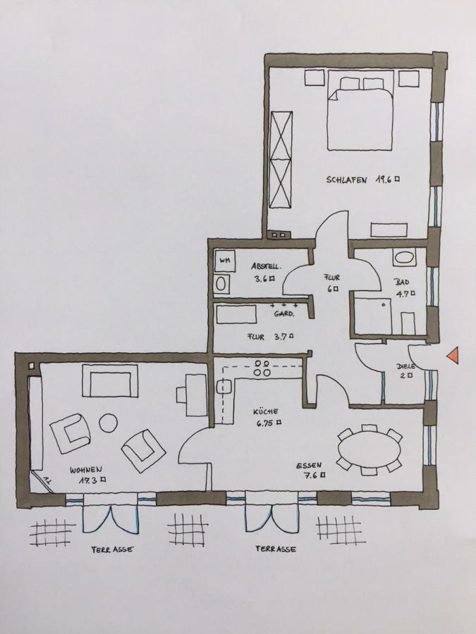 Waldmuehle Apartment Schleswig Exterior photo